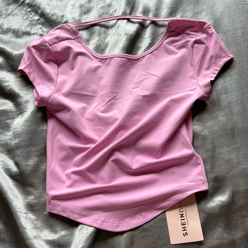 OPEN BACK shirt (NEVER WORN)